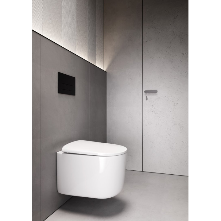 Boheme 969-SET-W унитаз подвесной Flow 36 см