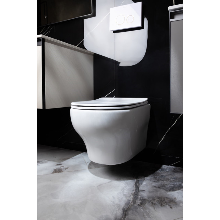 Boheme 978-SET-W унитаз подвесной Fiore 36x53 см