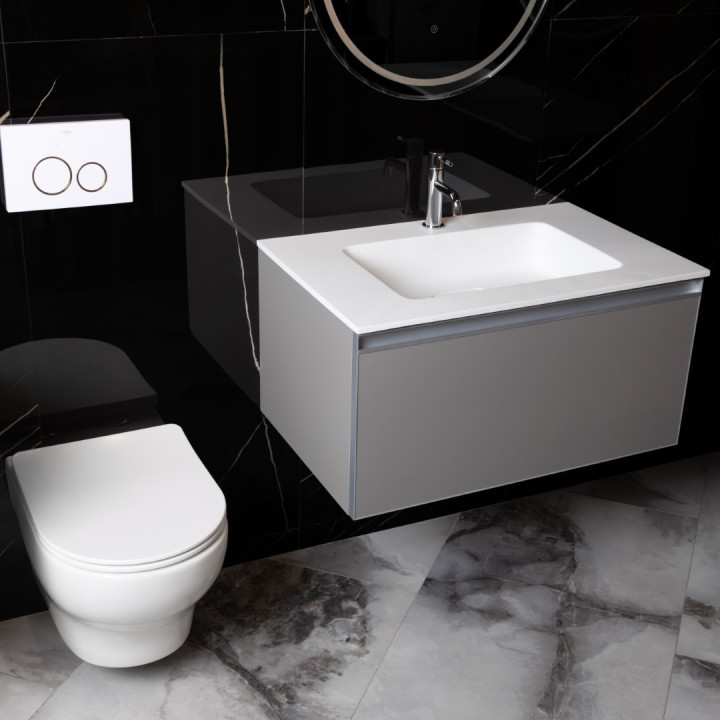 Boheme 978-SET-W унитаз подвесной Fiore 36x53 см