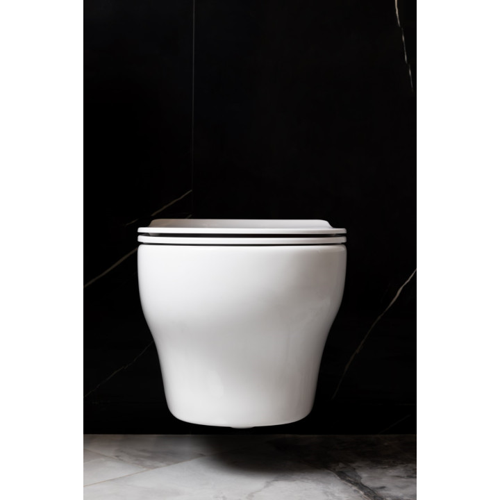 Boheme 978-SET-W унитаз подвесной Fiore 36x53 см