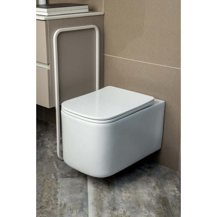 Boheme 970-SET-MW унитаз подвесной, белый, 34x53 см