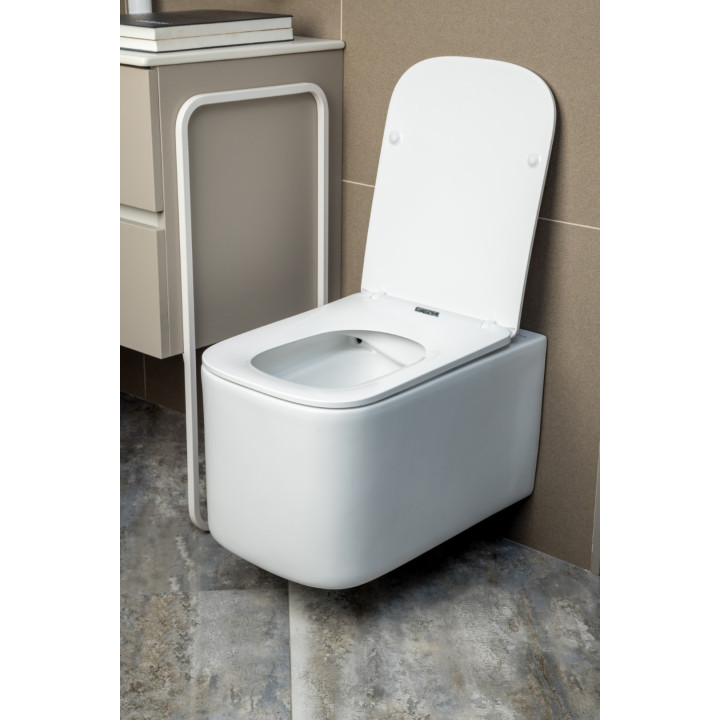 Boheme 970-SET-MW унитаз подвесной, белый, 34x53 см