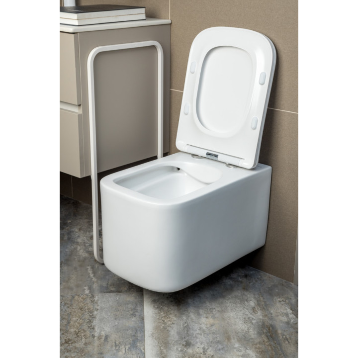 Boheme 970-SET-MW унитаз подвесной, белый, 34x53 см