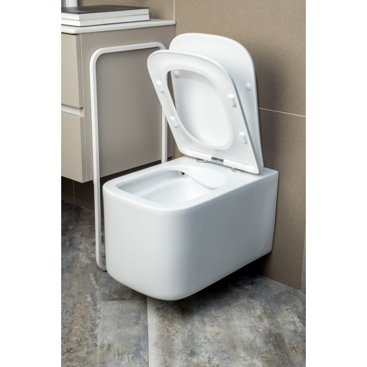 Boheme 970-SET-MW унитаз подвесной, белый, 34x53 см