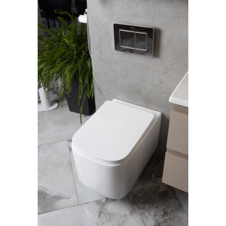 Boheme 970-SET-W унитаз подвесной 34x53 см W