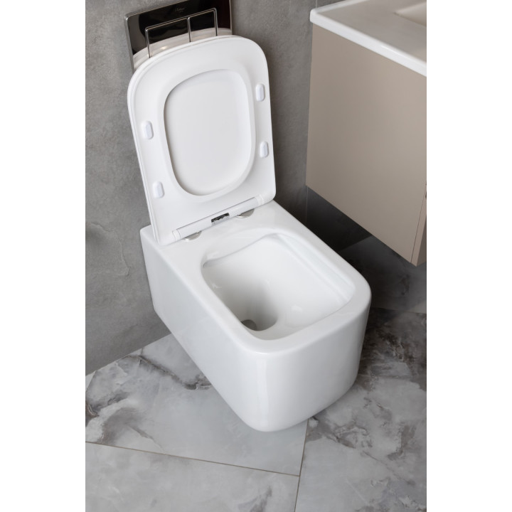 Boheme 970-SET-W унитаз подвесной 34x53 см W