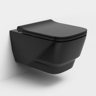 Boheme Bello 971-B унитаз чёрный 53x35.5 см
