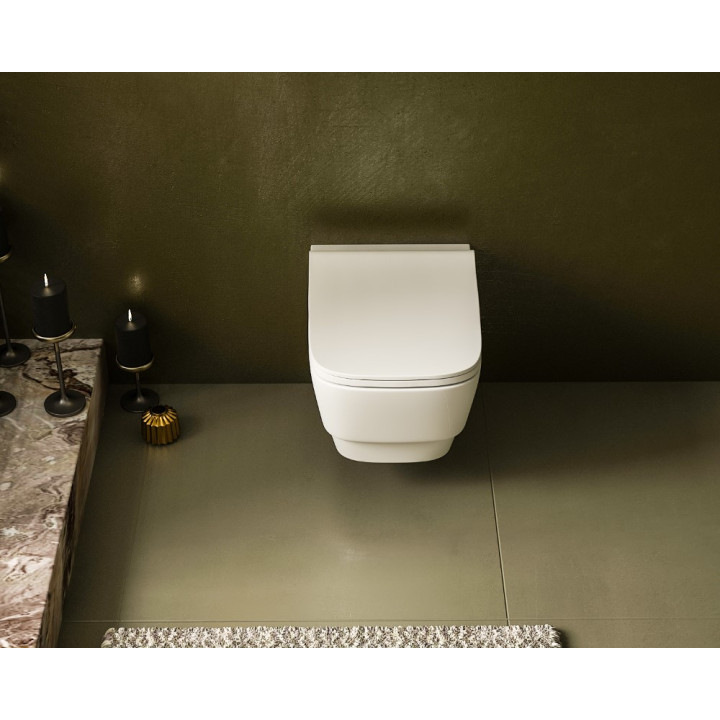 Boheme Bello 971-MW унитаз 53x35.5 белый