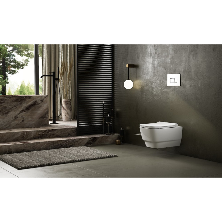 Boheme Bello 971-MW унитаз 53x35.5 белый