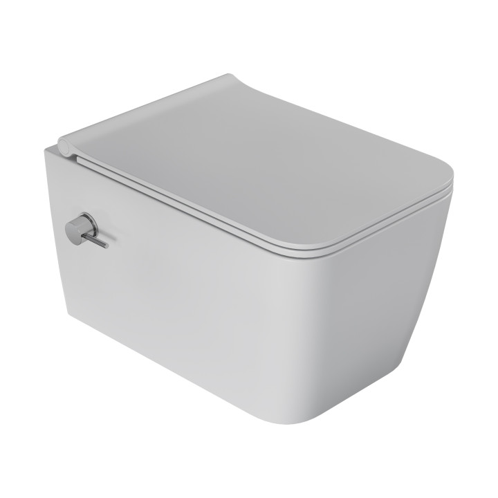 Boheme 967-SET-2-MW унитаз-биде белый подвесной