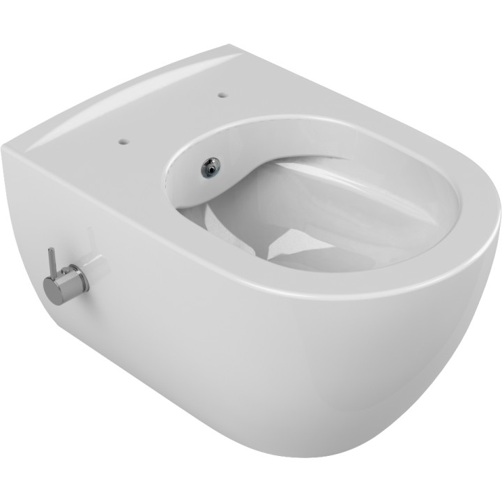 Boheme 963-SET-2-W унитаз-биде подвесной