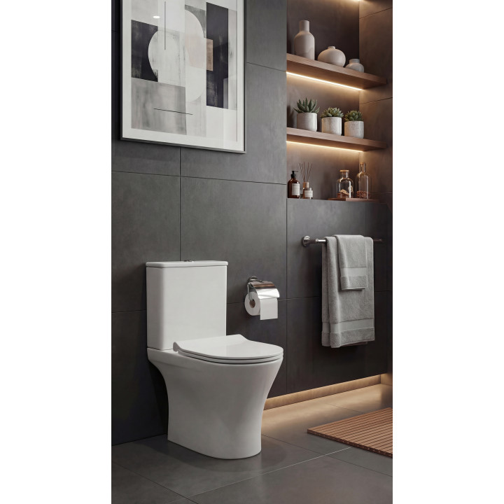 Charus CT700-135WT унитаз напольный 35x64 см
