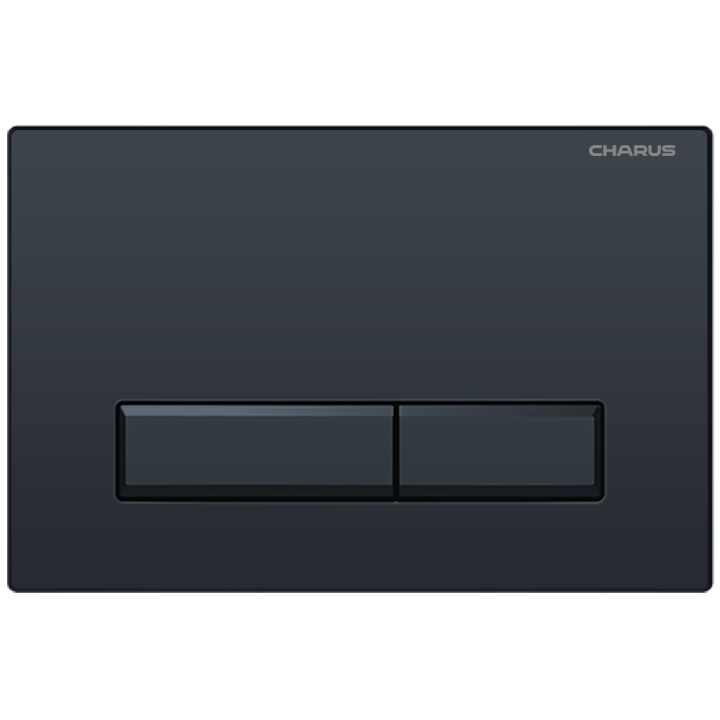 Клавиша смыва Charus Raiden черный матовый - интернет-магазин Трилит, FP.321.DW.01