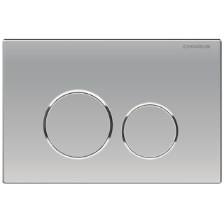 Клавиша смыва Charus Spazio - хром матовый, FP.330.46.01