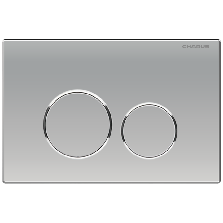 Клавиша смыва Charus Spazio - хром матовый, FP.330.46.01