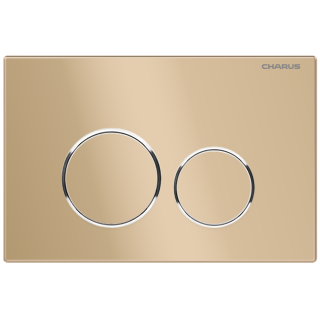 Клавиша смыва Charus Spazio бежевый - современный стиль, FP.330.51.01