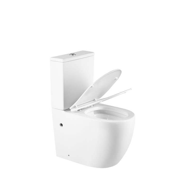 Унитаз напольный Charus Caravan 38x60.5 см белый глянцевый, CT700-131WT