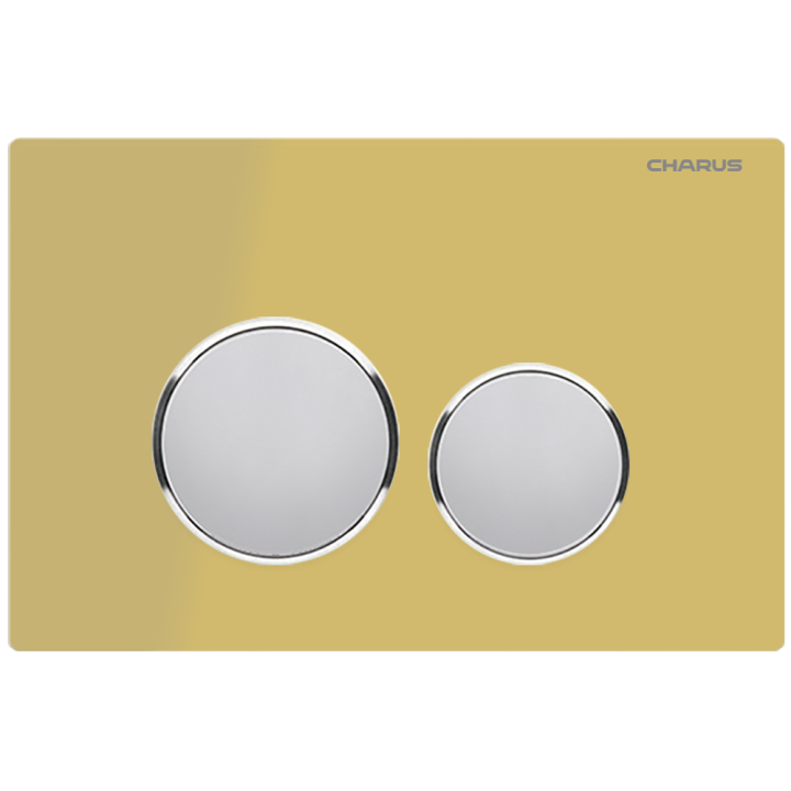 Клавиша смыва Charus Bagliore желтая - купить в Трилит, FP.330.YELLOW.10