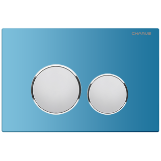 Клавиша смыва Charus Bagliore – стиль и качество, FP.330.AQUABLUE.10