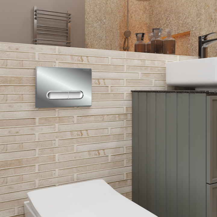 Клавиша смыва Charus Magnus хром – купить онлайн, FP.340.21.01