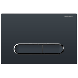 Клавиша смыва Charus Magnus черный - современное решение, FP.340.DW.01