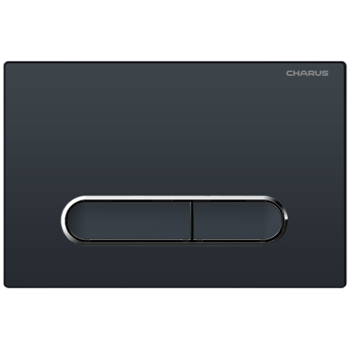 Клавиша смыва Charus Magnus черный - современное решение, FP.340.DW.01