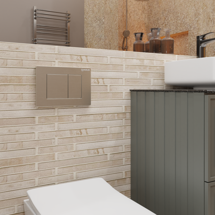 Клавиша смыва Charus Robusto - Купить в Трилит, FP.310.BSS.05