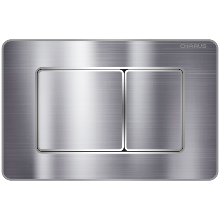Клавиша смыва Charus Robusto из нержавеющей стали, FP.310.GSS.05
