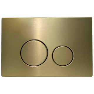 Клавиша смыва Charus Robusto золото - Трилит, FP.330.BG.05
