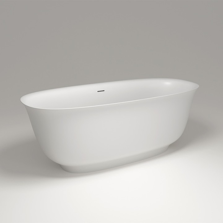 Ванна Plumberia Selection Seta 170.5 см белая матовая, SETA 170BO