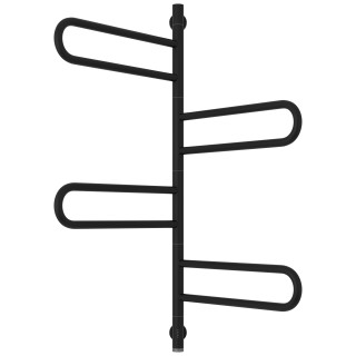 Сунержа Парео 4.0 Полотенцесушитель электрический кабельный 97х53 см матовый чёрный