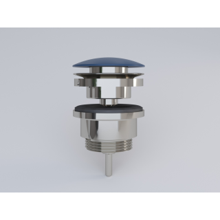 Plumberia Selection Up Cover Донный клапан на раковину блу деним