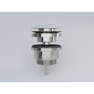 Plumberia Selection Up Cover Донный клапан на раковину белый матовый