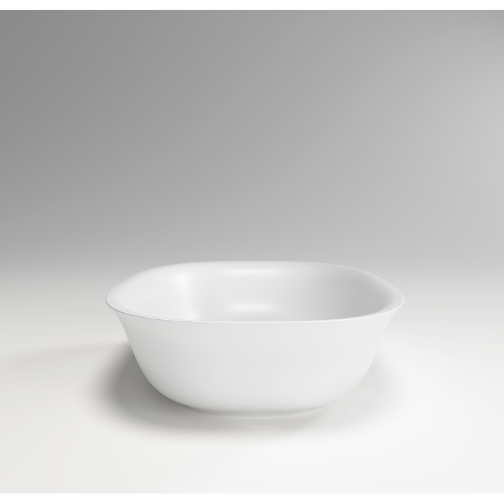 Раковина Plumberia Selection Seta 58 см белый матовый, SETA SOFT BO