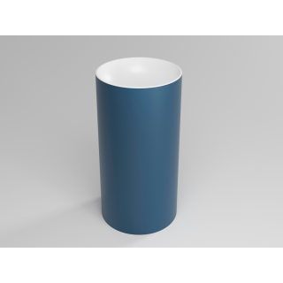 Plumberia Selection MISHA Раковина напольная 44x44x87 см биколор матовый белый/блу Деним