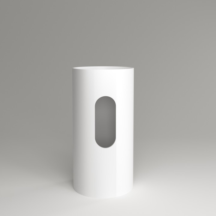 Раковина Plumberia Selection MISHA 44x44 см напольная, MISHA SOFT BO