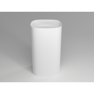 Раковина Plumberia Selection Ronnie 48x38 см белая матовая, RONNIE SOFT BO