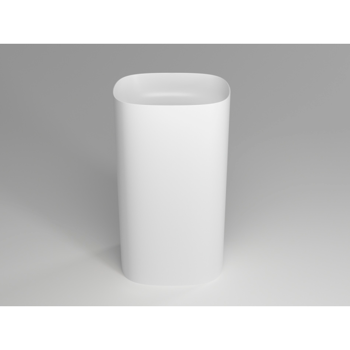 Раковина Plumberia Selection Ronnie 48x38 см белая матовая, RONNIE SOFT BO