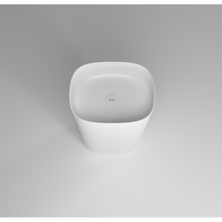 Раковина Plumberia Selection Ronnie 48x38 см белая матовая, RONNIE SOFT BO