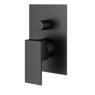 Plumberia Selection TAG Смеситель для душа на 2 выхода черный матовый