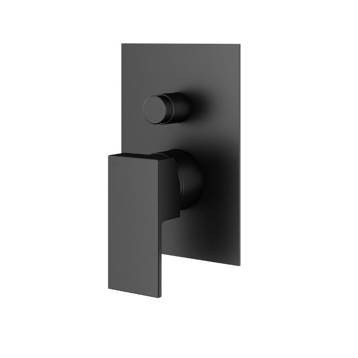 Смеситель для душа черный матовый Plumberia TAG, TG1001NO