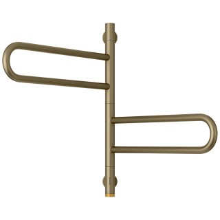 Сунержа Парео 4.0 Полотенцесушитель электрический кабельный 56х53 см золотой шёлк