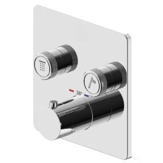 Plumberia Selection PSBOX Смеситель для душа на 2 выхода хром