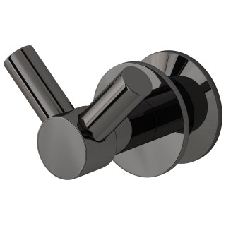 Сунержа Виктория Крючок на полотенцесушитель чёрный хром