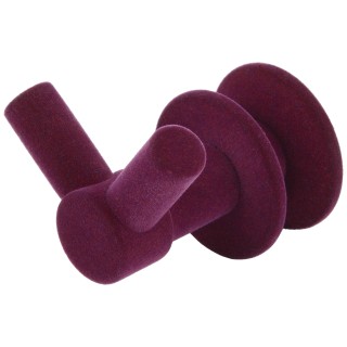 Сунержа Виктория Крючок на полотенцесушитель флок пурпурный