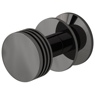 Сунержа Каньон Крючок на полотенцесушитель чёрный хром