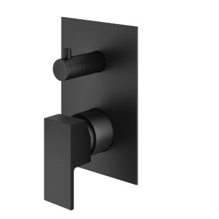 Plumberia Selection TAG Смеситель для душа на 2-3 выхода черный матовый