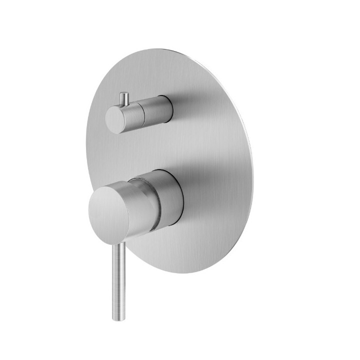 Смеситель для душа Plumberia IXO хром брашированный, XO1901CS