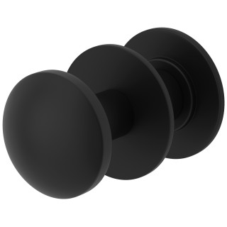 Сунержа Линза Крючок на полотенцесушитель матовый чёрный