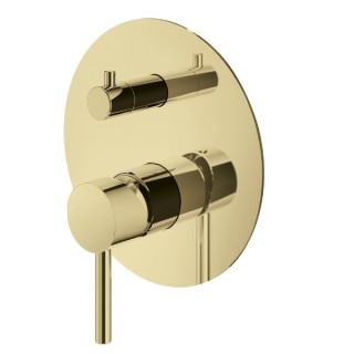 Plumberia Selection IXO Смеситель для душа на 2-3 выхода золото 24К